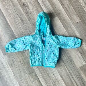 Columbia Aqua Teal Fleece Jacket 12-18 months